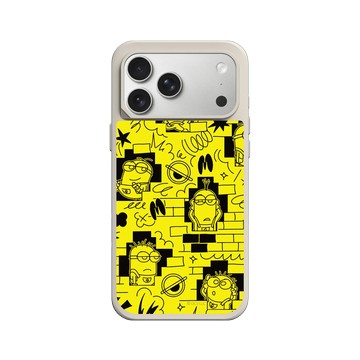 iPhone 17 Pro Max SolidX 貝殼灰 - Minions - Minions - Yellow Wall
