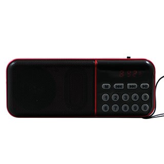 收音機 Q&T 多媒體音樂USB/TF播放器收音機 SY-5203B  |液晶螢幕顯示|大數字按鍵|