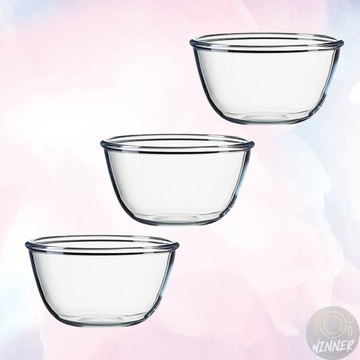 可可安沙拉碗18cm~28cm【Winner】玻璃碗 玻璃碗 調理碗 備料碗 強化玻璃碗 沙拉缽 沙拉碗 可可安沙拉碗