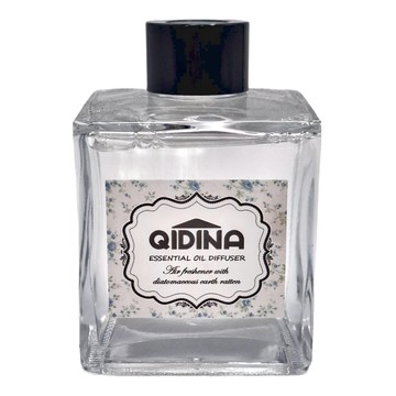 QiMart 花香盛開珪藻土室內香氛擴香瓶  英國小蒼蘭  1瓶  200ml