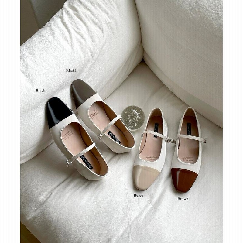 CHANEL ベージュ・黒 トゥキャップパンプス 【公式通販】