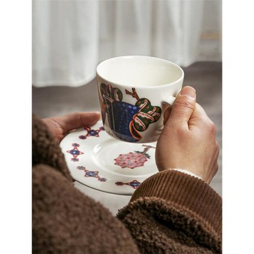 芬蘭iittala伊塔拉魔幻森林薩托Sato秋果馬克杯碗盤陶瓷咖啡杯碟