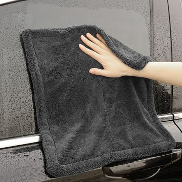 韓國精工🎊 韓國超細纖維小辮子毛巾洗車毛巾汽車美容擦車布吸水無痕收水毛巾 洗车毛巾