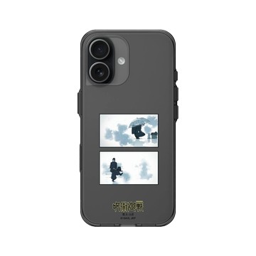 iPhone 17 Clear (相機按鈕) 酷墨灰 - Jujutsu Kaisen 咒術迴戰 S2 - 懷玉・玉折劇照系列-五條悟＆夏油傑雨天款