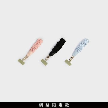 SO NICE 日系褶皺手腕手機掛繩