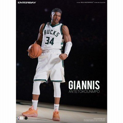 激レア NBA ヤニス・アデトクンボ 6インチ フィギュア バスケ 海外限定 リアルマスターピース NBAコレクション/ ヤニス・アデトクンボ 1