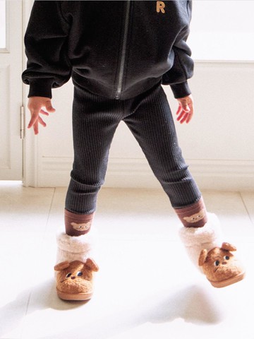 Papillon Ribbed Leggings