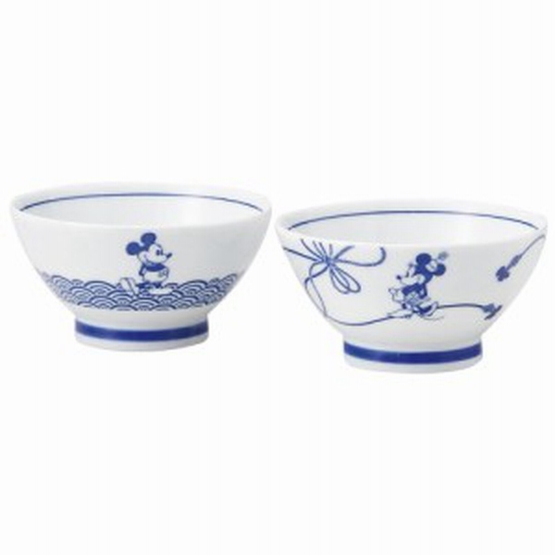 三郷陶器 ディズニー 小粋染付 コイキソメツケ 茶碗ペア 3230 11 通販 Lineポイント最大1 0 Get Lineショッピング
