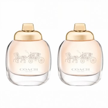 【COACH】紐約時尚經典女士淡香精 4.5ml(國際航空版)2入組