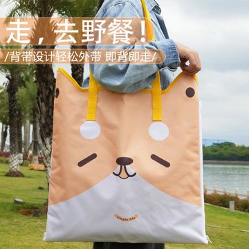 戶外露營防潮墊春游便攜防水布墊兒童郊游野餐墊野炊草坪沙灘地墊