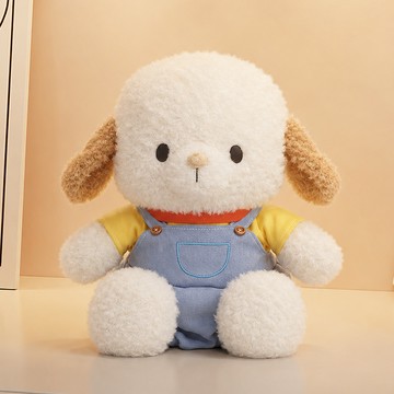 💘客製化刻字｜快速出貨【COZY PLUS+】可愛吊帶褲伯爾尼狗狗玩偶 #CP3021 玩偶 娃娃 禮物 生日禮物 交換禮 聖誕禮物 情人節禮物 男生禮物 女生禮物