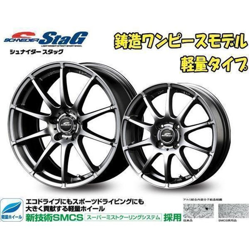 [業販限定販売] 冬用 4本セット 新品 軽量 SCHNEIDER StaG 15インチ 5.5J+45 ダンロップ WM02 185/60R15 bB[20系]/フィットシャトル