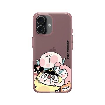 iPhone 17 Clear (相機按鈕) 晶醺玫 - 鹿人 Twodeerman - 鹿人宇宙抱成一團