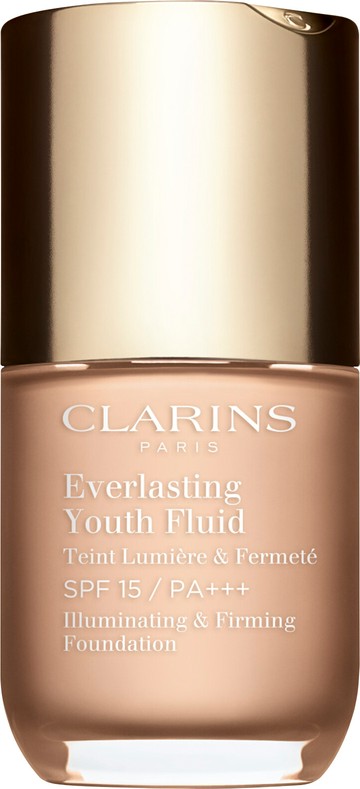 Clarins Everlasting Youth Fluid Illuminating and Firming Foundation SPF15 30ml 100 - Lily