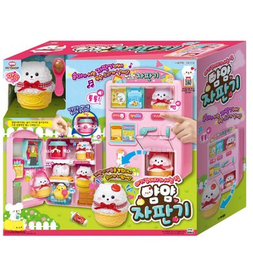 MIMI PETSHOP 萌寵販賣機 棉花糖狗狗的家 Set  多色  1盒