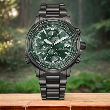 CITIZEN 星辰 限量 空中之鷹 光動能全球電波計時飛行手錶 AT8304-57W