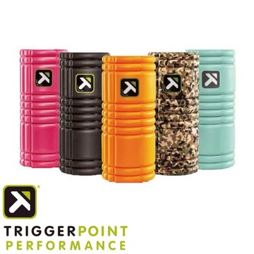 Trigger Point 按摩滾筒 滾輪 瑜伽柱 瑜伽滾筒 Grid 33公分 肌筋膜放鬆 送版娘真跡