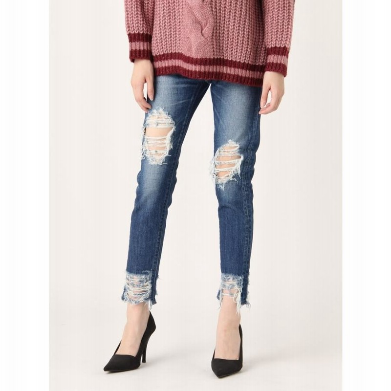 ☆SALE セール☆ ジェイダ GYDA RAGGED EDGE BOYS DENIM パンツ