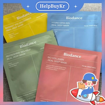 【搬運工】Biodance 面膜 膠原蛋白面膜 水凝膠面膜 保濕 亮膚 毛孔調理 舒緩 控油 沈伯洋面膜 洋流 韓國代購