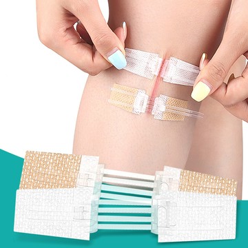 大友los2227無紡布可逆退調節彈性綁帶雙向拉鏈皮膚免縫合鎖扣拉合自粘繃帶貼