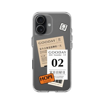 iPhone 17 Clear Case（相機按鈕） 透明 - 好日曆 GOODAY (星期安有限公司) - 宜日日好日