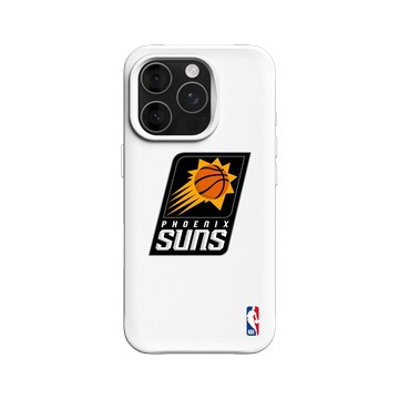 iPhone 16 Pro SolidX 白 - NBA - Logo-鳳凰城太陽 Phoenix Suns