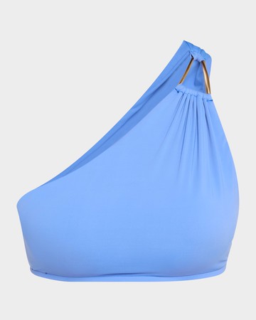 One-Shoulder Detail Bikini Top