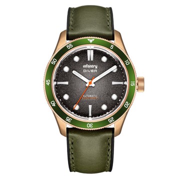 Aqua-bronze 43MM 水青銅43毫米機械錶