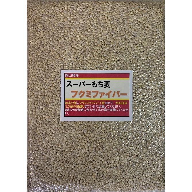 スーパーもち麦 フクミファイバー (950g×5袋) お買い得パック 令和5年 岡山県産  送料無料