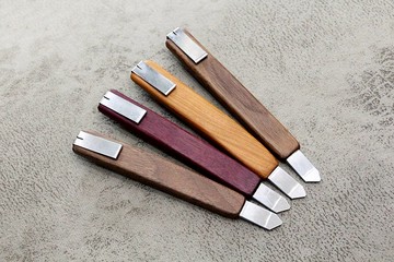 原木美工刀 手作木柄 木製握把 送禮