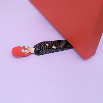 MAJOR DAVE 趣味門擋 - 英國 Wedgie 社會企業 斯里蘭卡手工繪製