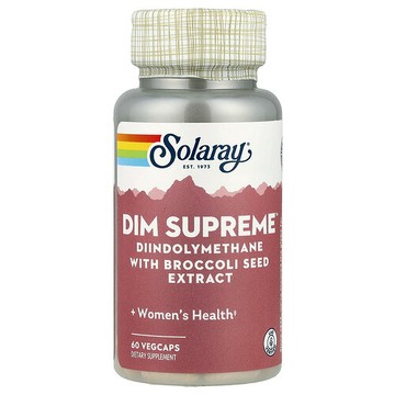 Solaray, DIM Supreme™，60 粒素食膠囊