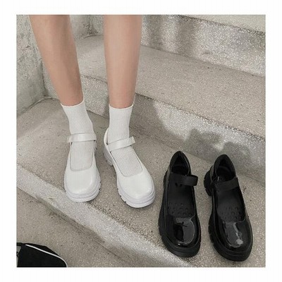 レディース パンプス 黒 ロリータ 歩きやすい ストラップ 厚底 かわいい ナースシューズ 通販 Lineポイント最大get Lineショッピング