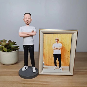 客制化人物公仔 人偶 3D人像畫 似顏繪 肖像 定制 生日 紀念 禮物