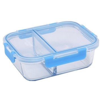 Corelle Brands 康寧餐具 Eco Divided 可拆扣分隔玻璃保鮮盒 1050ml  1個容器 + 1個蓋子  1個