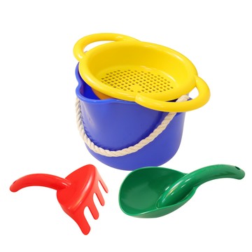 瑞典維京玩具 【瑞典 Viking toys】夏日沙灘玩沙工具組 82042