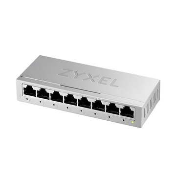 ZYXEL 8埠 Gigabit 乙太網路交換器 GS-108Bv5 桌上型金屬外殼 高速穩定  1個