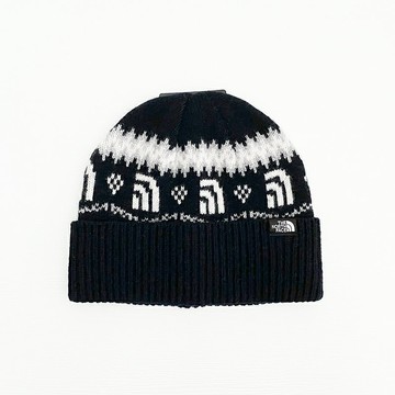 美國百分百【全新真品】THE NORTH FACE 毛帽 針織 保暖 配件 TNF 帽子 LOGO 深藍 DA67