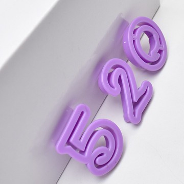 ★快速出貨★附發票~DIY烘培模具 26英文字母+10数字塑料切模翻糖蛋糕餅乾模具 厨房工具 餅乾模