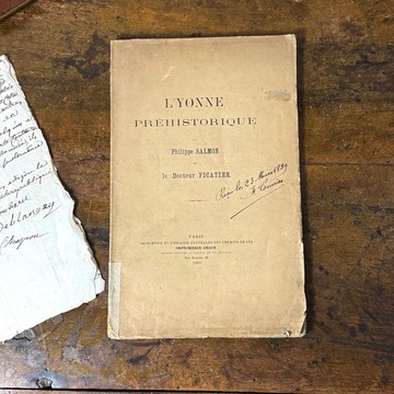 *51133-珍稀法國1889 年法文原版史前考古文獻