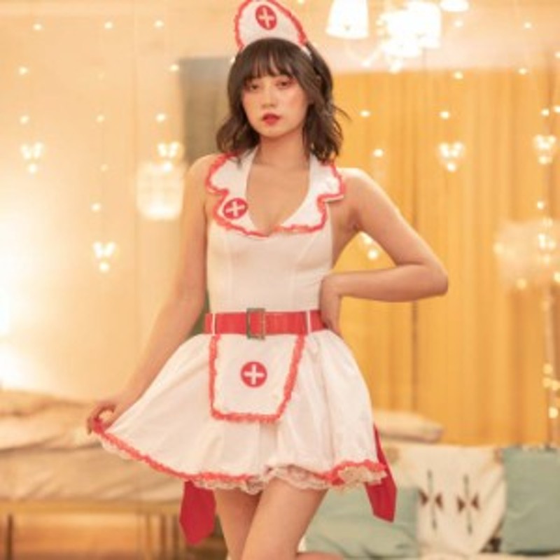 ハロウィン コスプレ セクシー ナース コスチューム一式 衣装 可愛い かわいい アイドルナース ミニ 男ウケ 衣装 仮装 コスプレ 通販 Lineポイント最大1 0 Get Lineショッピング