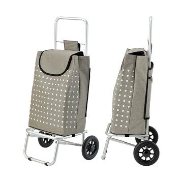 WEEY 輕巧防鏽抗氧化鋁管 可拆式 加大靜音輪 購物車 菜籃車 載運車29-020