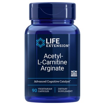 AcetylLCarnitine Arginate 90 Veg Caps by Life Extension