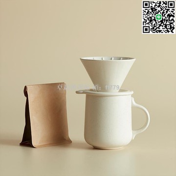 【卓越優選館】JZ幾致手沖咖啡杯組合套裝 台灣製造原創設計 家用沖泡咖啡過濾器 陶瓷濾杯漏斗滴漏器具 簡約北歐風 便攜咖啡禮盒