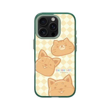 iPhone 16 Pro Clear 憂墨綠 - 柴語錄 Shiba Says - 邪惡的下午茶