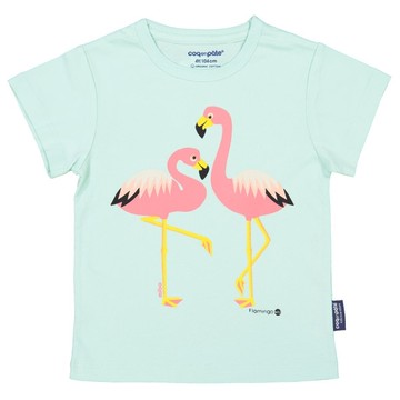 法國 COQENPATE 短袖T 火鶴 (2-6Y)