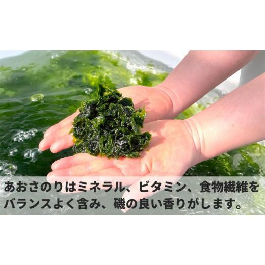ふるさと納税 徳島県 海陽町 海の緑黄色野菜 あおさのり（乾燥） 15g×6袋