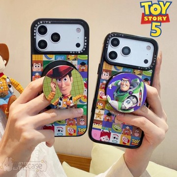 卡通 玩具總動員 磁吸支架 折疊支架 磁吸卡包 iPhone17 16 E 15 14 13 12 pro max手機殼