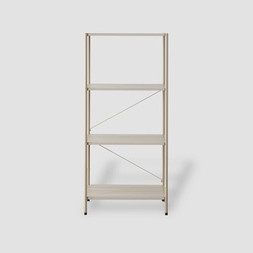 伊登鐵製烤漆四層架60 橡木杏