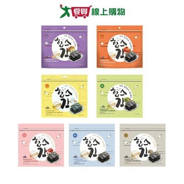 雋品HIBS三切岩燒海苔系列(梅子/原味/胡椒/蛋黃/香檸/泡菜/百香果)(30G/包)【愛買】